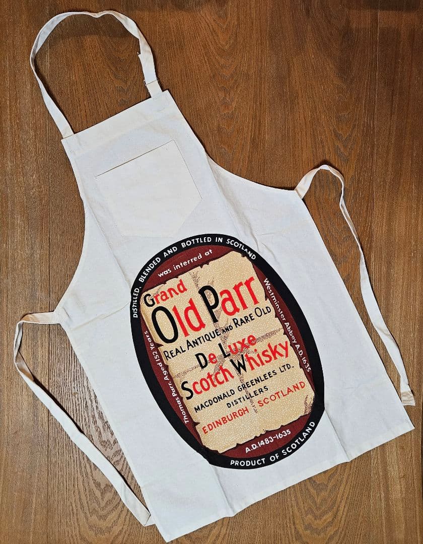 レア 非売品 当時物 昭和レトロ Old Parr オールドパー エプロン 新品