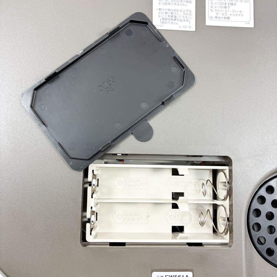 美品　セイコー　ディズニータイム　FW561A 掛時計　メロディ