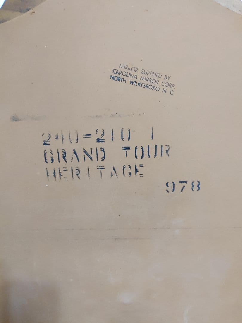 希少 ビッグサイズ 大型ミラー 高さ1260mm カロライナ・ミラー社 送料無料