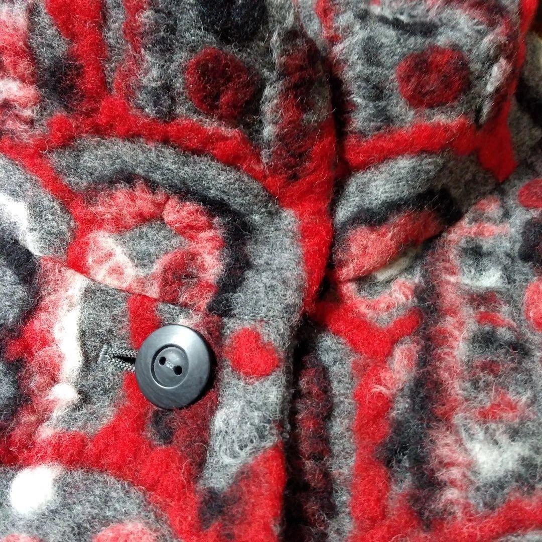 ※専用です※ ジェニーギャルソン コクーンハーフコート (レッド系)