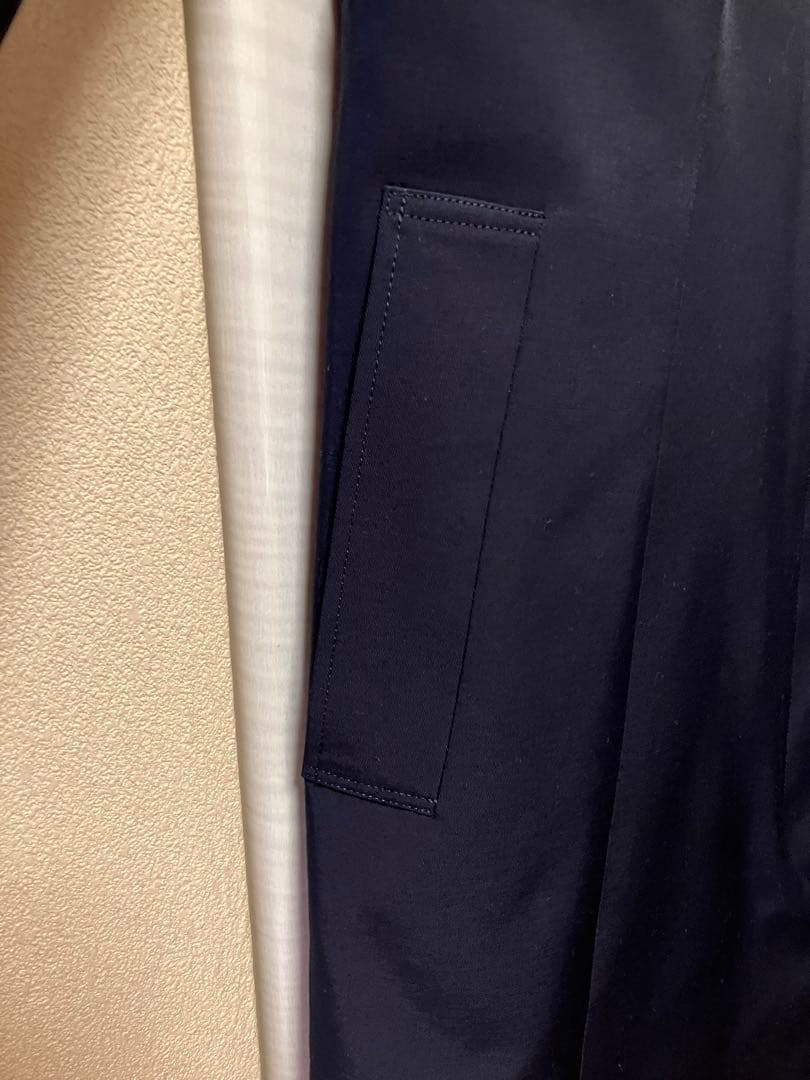 Happy Clover お受験ママコート 濃紺 ネイビー ロングコート