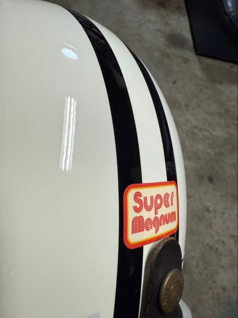 TT&CO スーパーマグナム 2ラインズ ヘルメット ➕デイトナDT-01セット