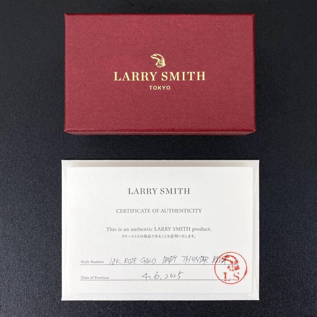 LARRY SMITH ローズゴールド ターコイズ サンダーバード ペンダント