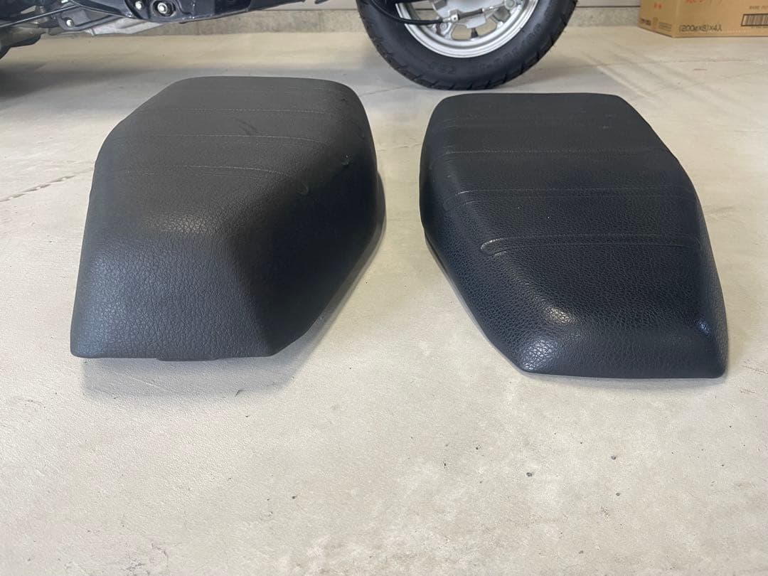 ホンダ ジャイロX TD02 あんこ抜きシート 足つき改善