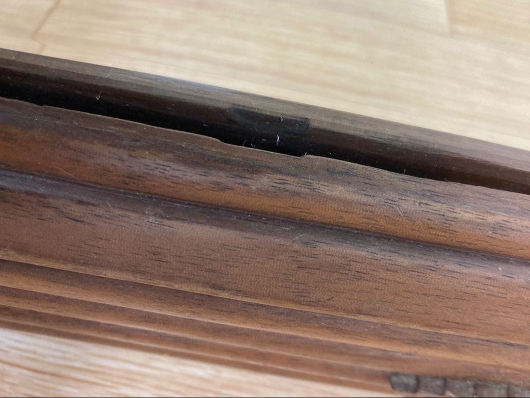 木製フレームスタンドミラー