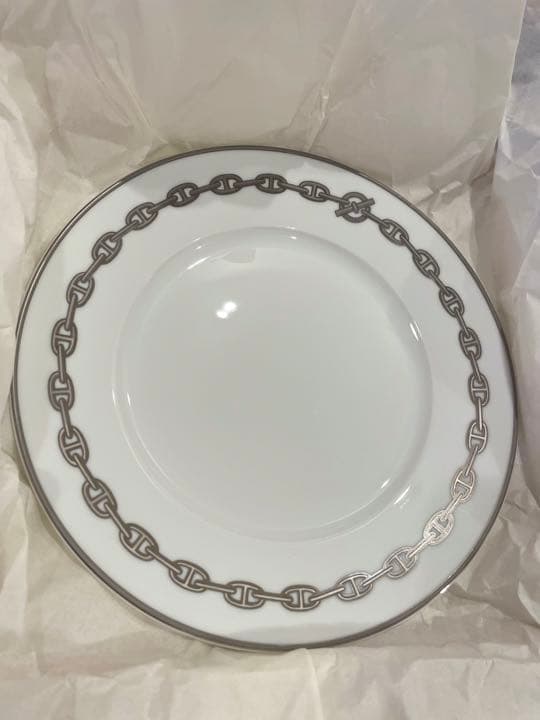 新品☆HERMESシェーヌダンクルプレート2枚セット(22.5cm/27cm)