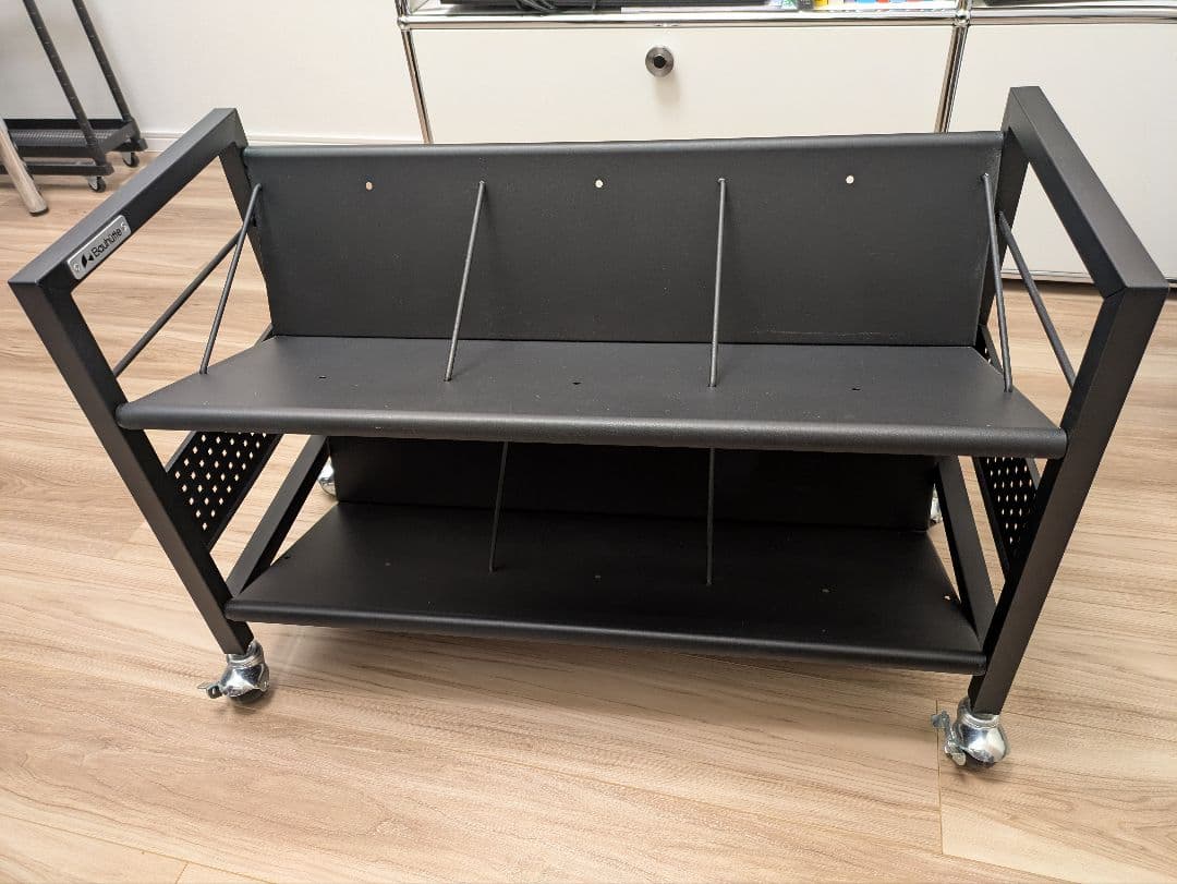 【ric】Bauhutte デスク下ワゴン BHS-700U-BK