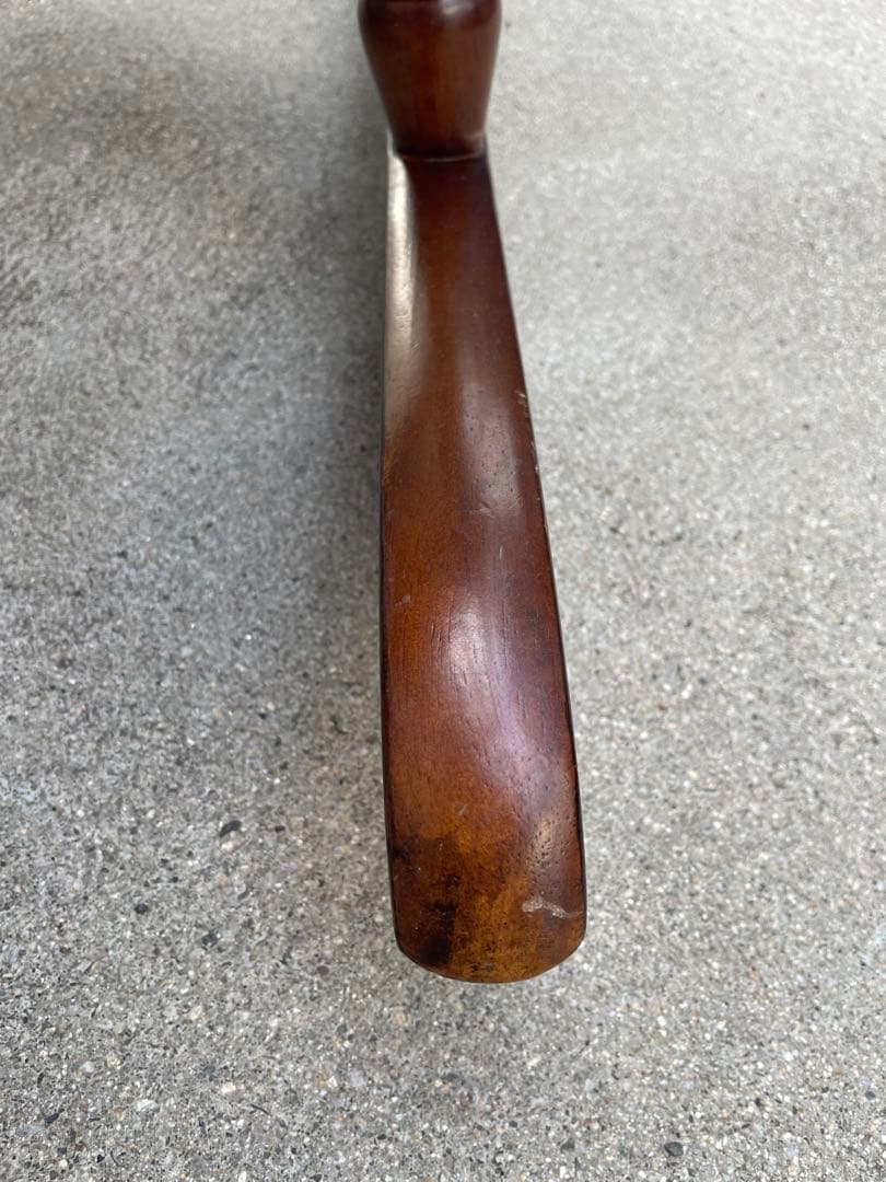 【YOBO】木製ロッキングチェア　ブラウン　アンティーク　不二貿易　美品