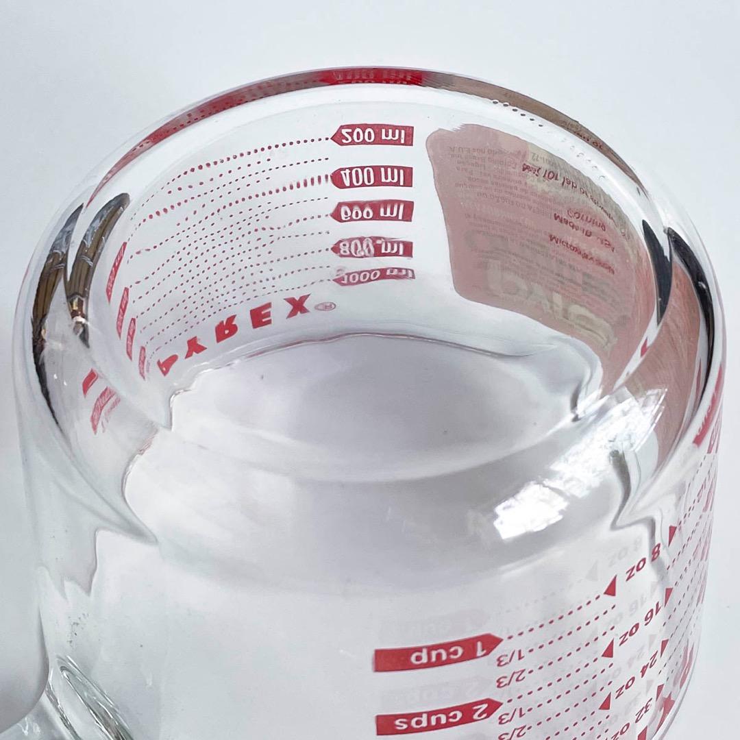 【デッドストック】旧ロゴ パイレックス計量カップ 250ml／1L 2個セット