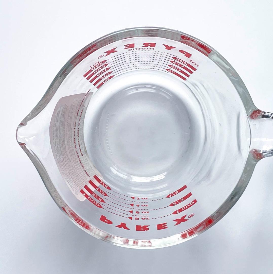 【デッドストック】旧ロゴ パイレックス計量カップ 250ml／1L 2個セット