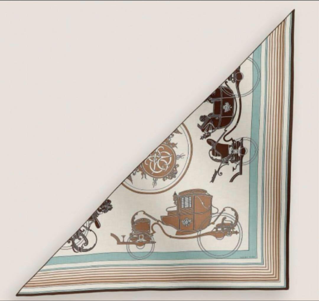 エルメス　カシミアシルク　トライアングルジェアン　2025ss