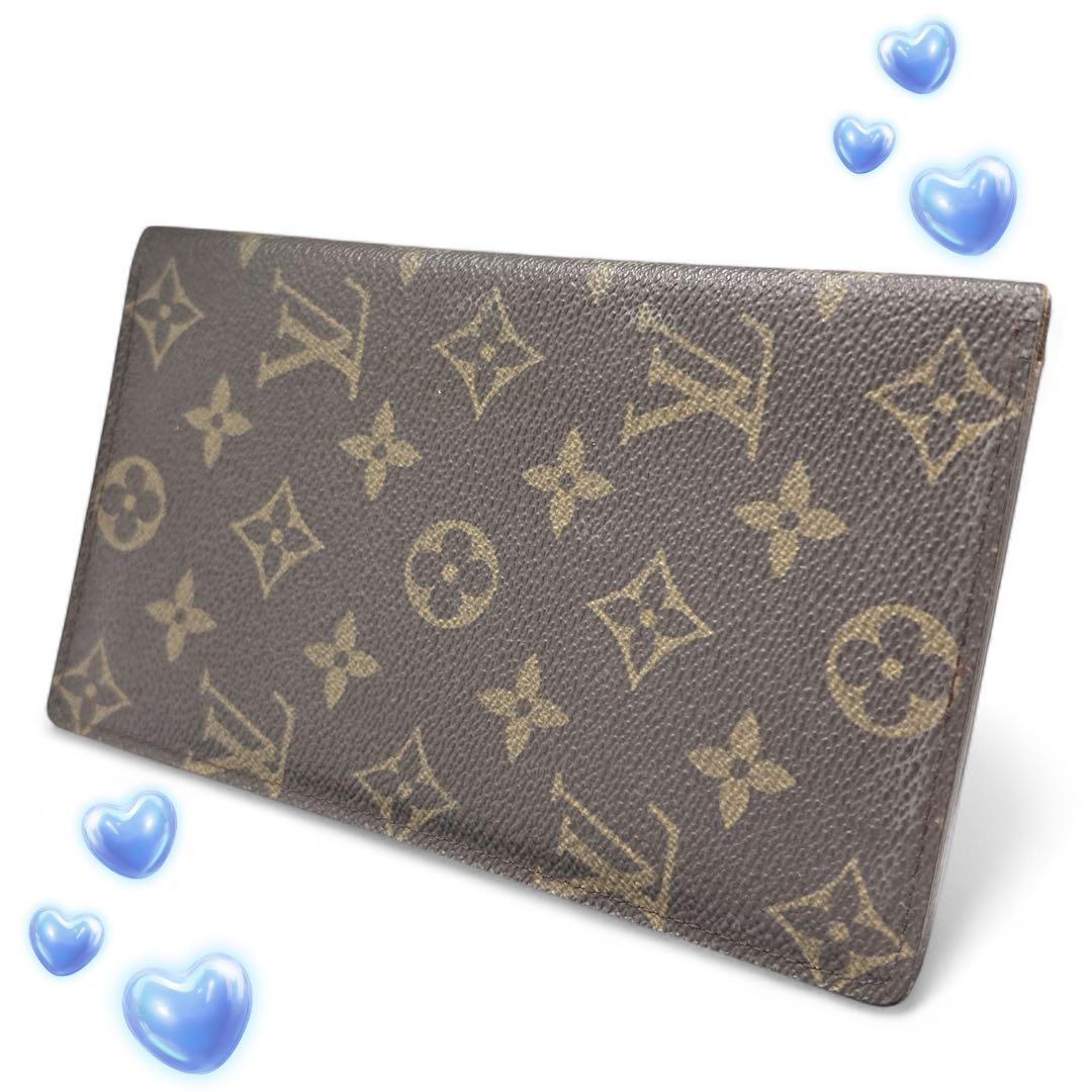 初売《美品》ルイヴィトン☆長財布 モノグラム ポルト シェキエ カルト クレディ