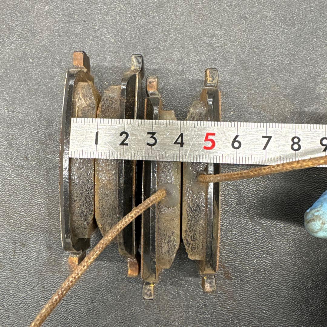 アバルト695純正ブレーキパッド前後、新車外し