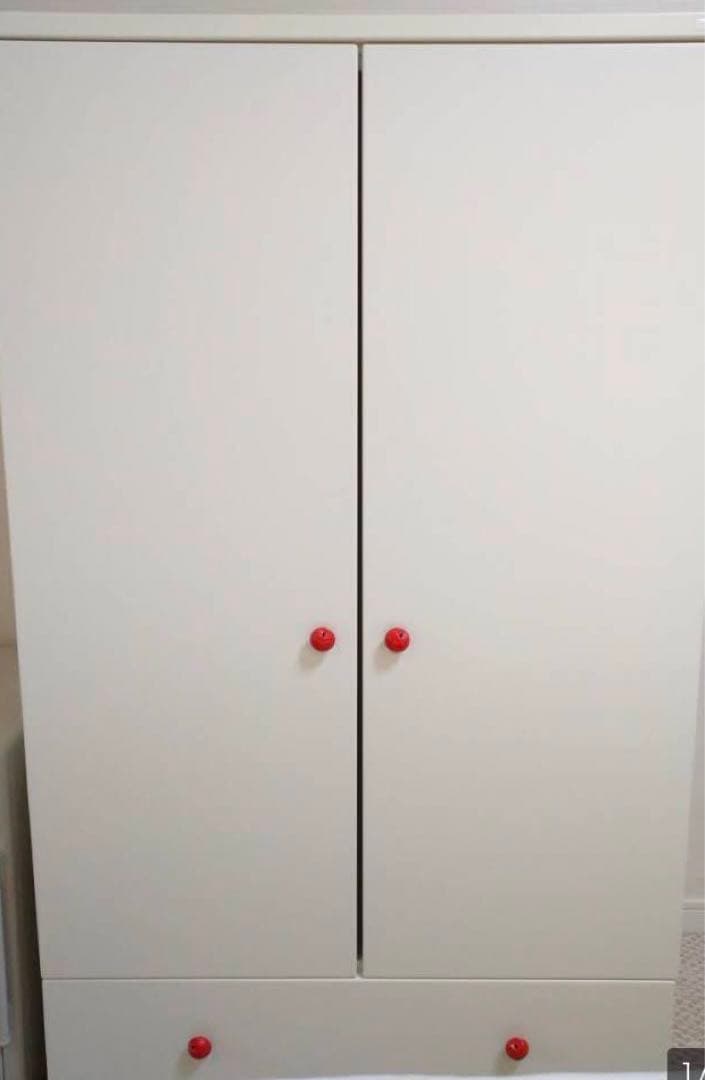 ファミリア　ワードローブ タンス　チェスト　りんご