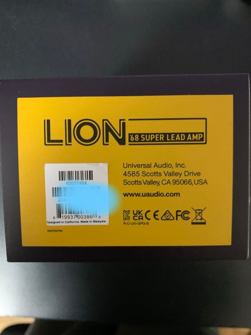 ギター UAFX LION 68 SUPER LEAD AMP
