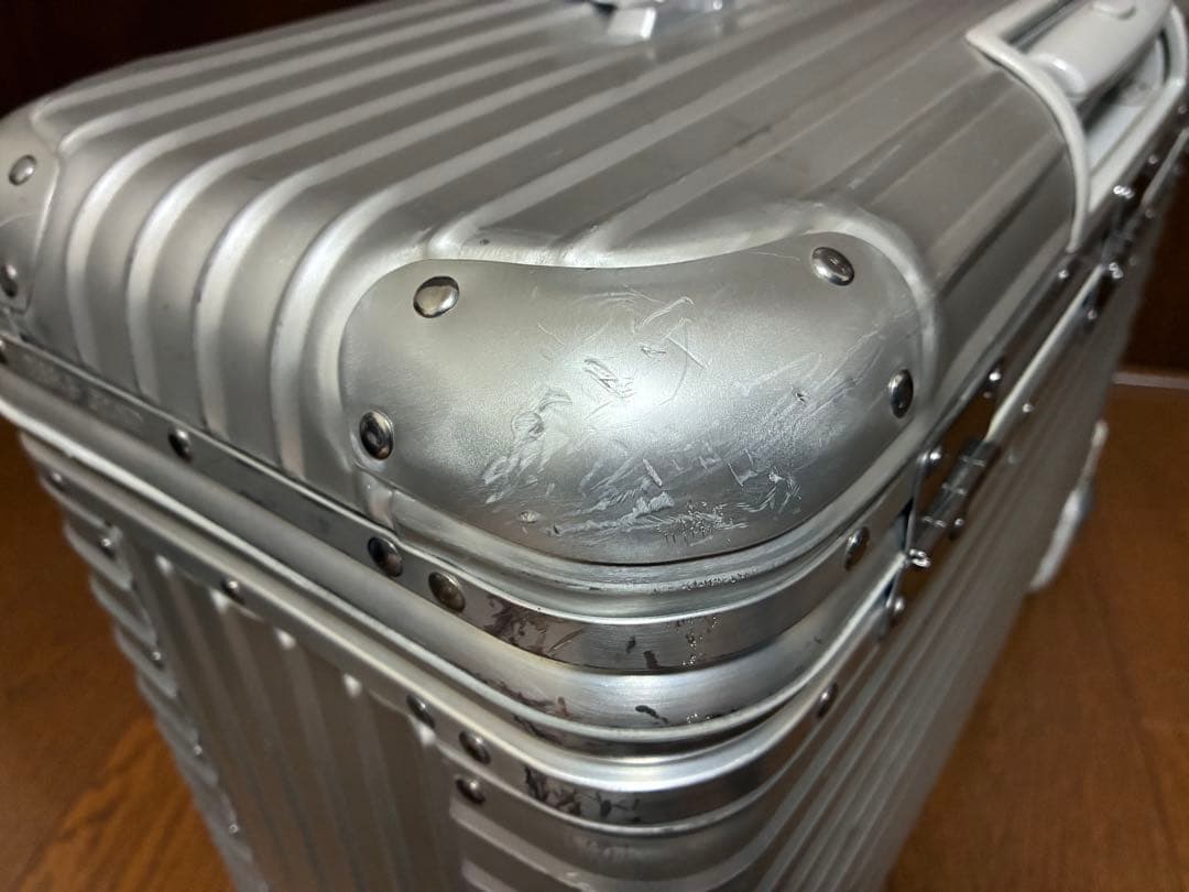 今週まで半額以下　廃盤　名作　二輪　リモワRIMOWA パイロット　トロリー