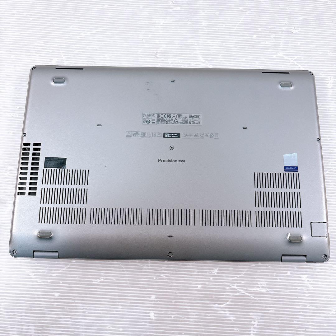 【極美品】DELL Precision 3551 第10世代 i7 ノートPC