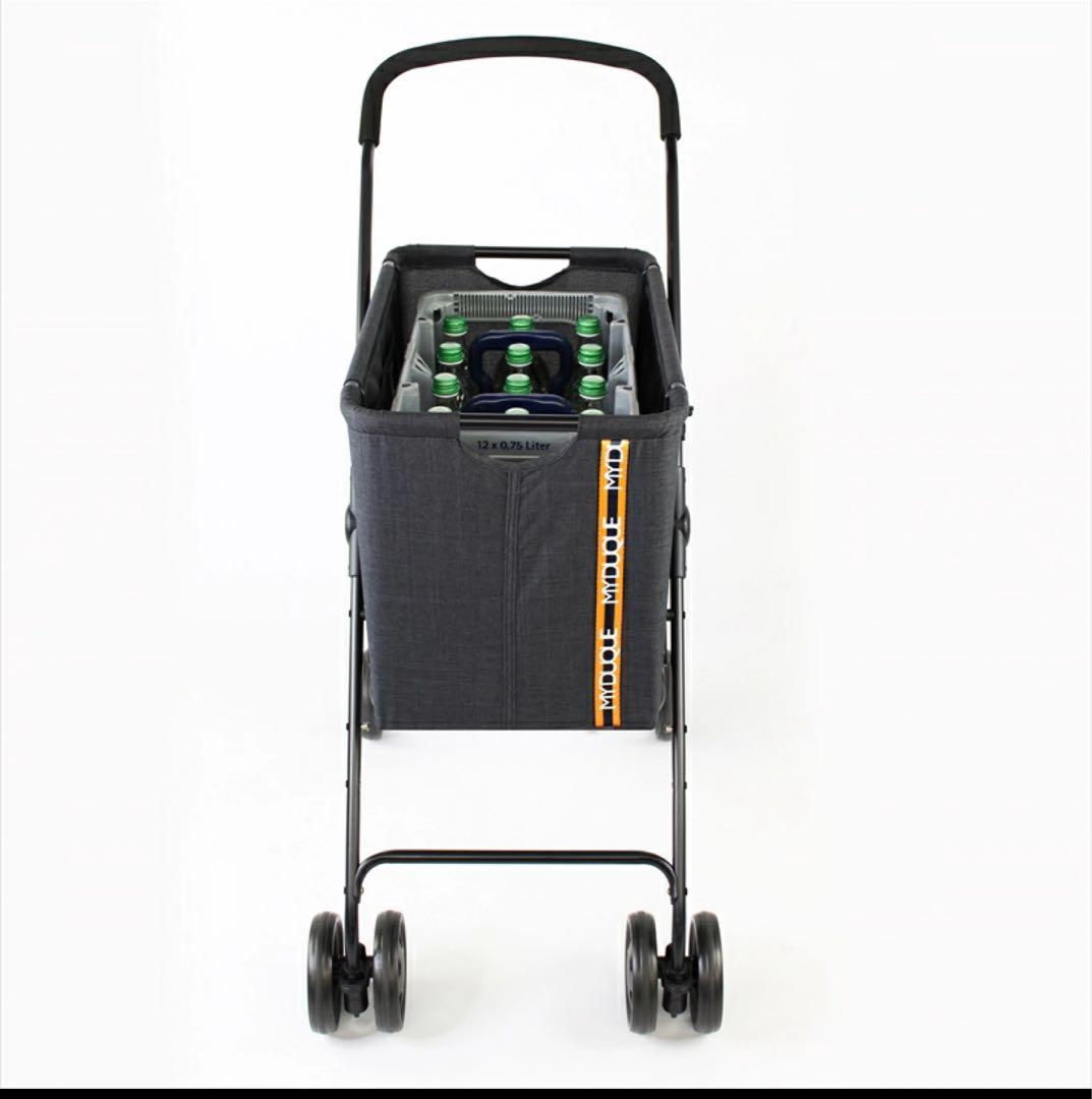 ダークグレー キャリーカート 折りたたみドイツ