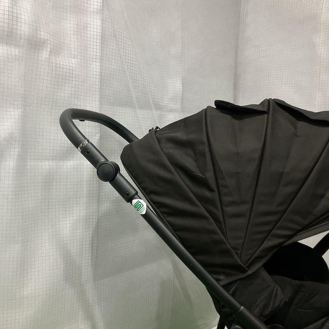 美品 LUCE ルーチェ プレミアム ピンク 限定色 ベビーカー ブラック