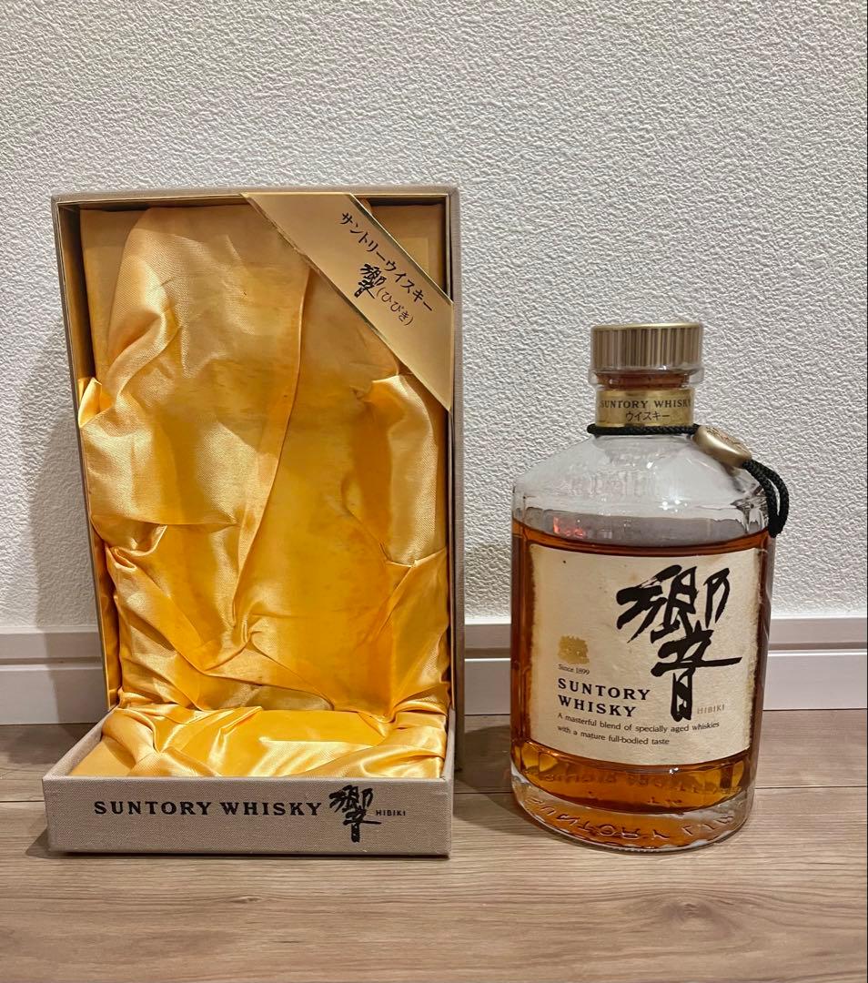 響　サントリー　ウイスキー　ゴールドラベル　金キャップ　750ml