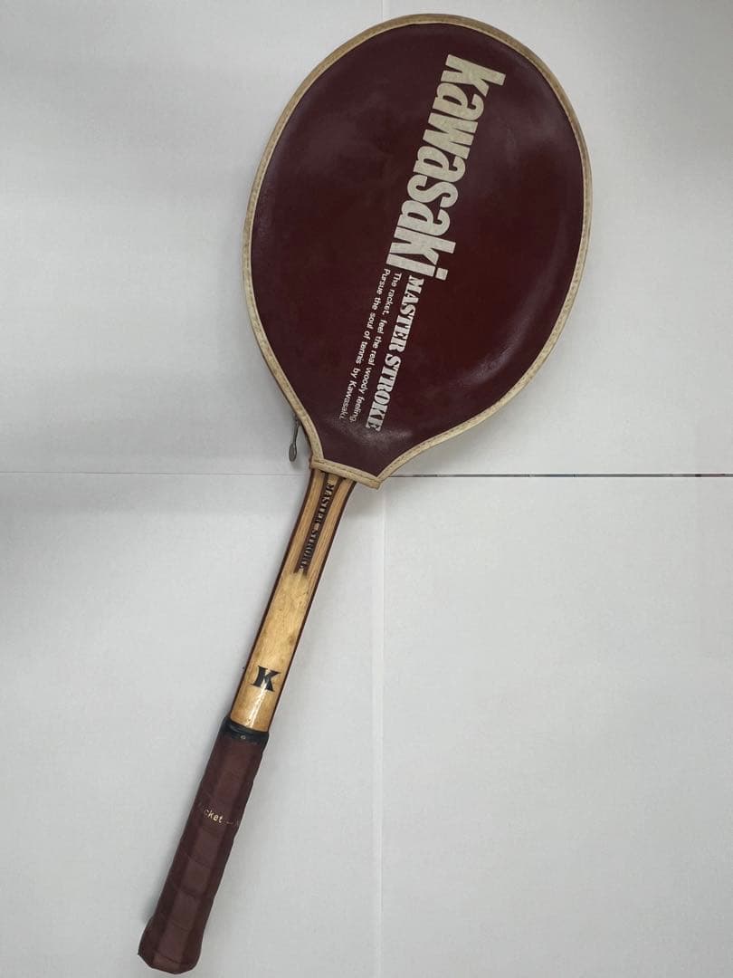 Kawasakiテニスラケット軟式木製