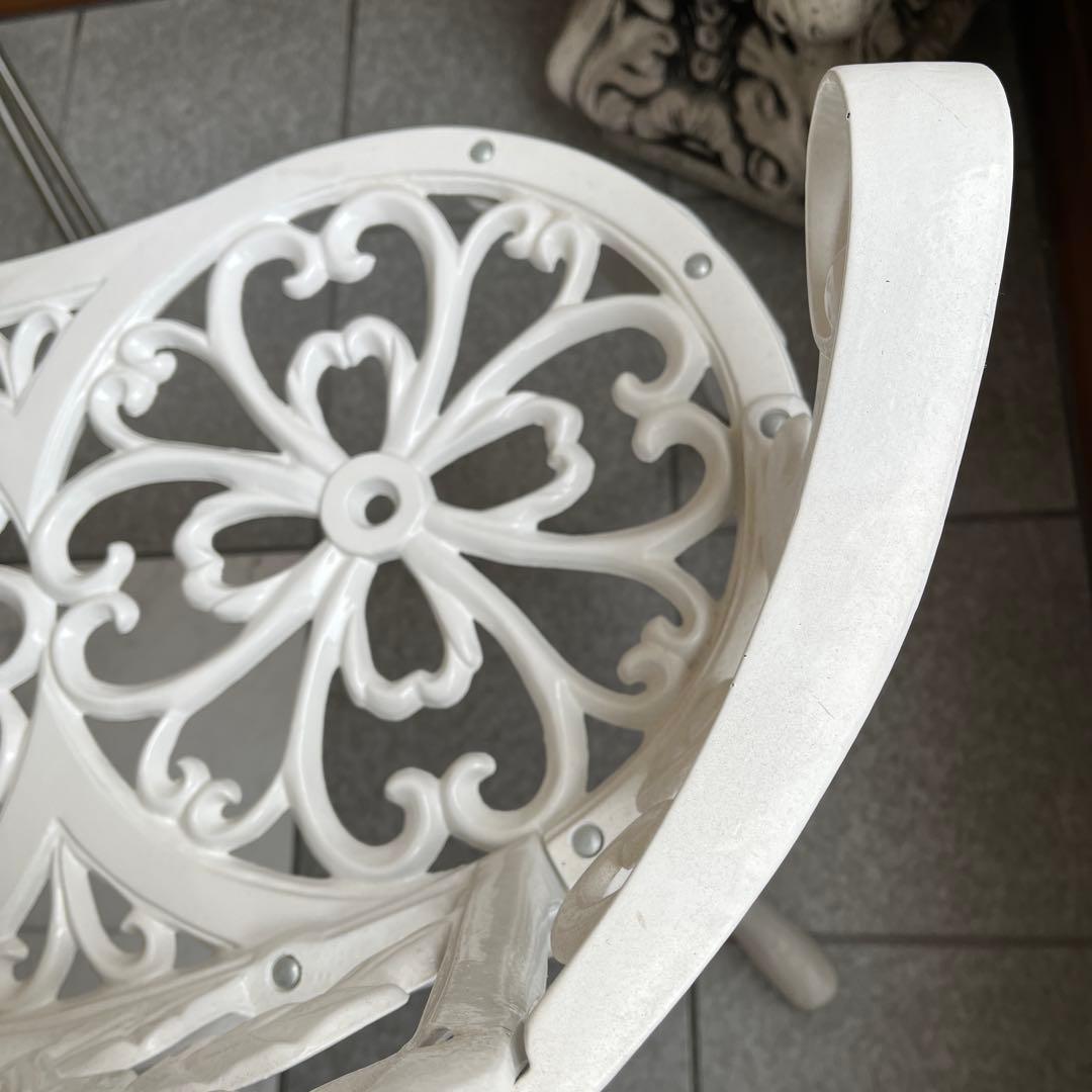 ガーデンベンチ　アンティーク　家具　庭