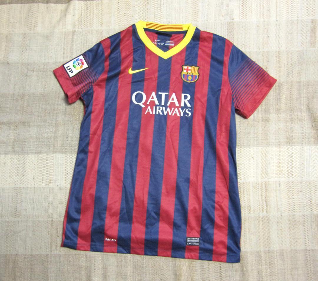 メッシ FCバルセロナ 10番 サッカーシャツ ユニフォーム