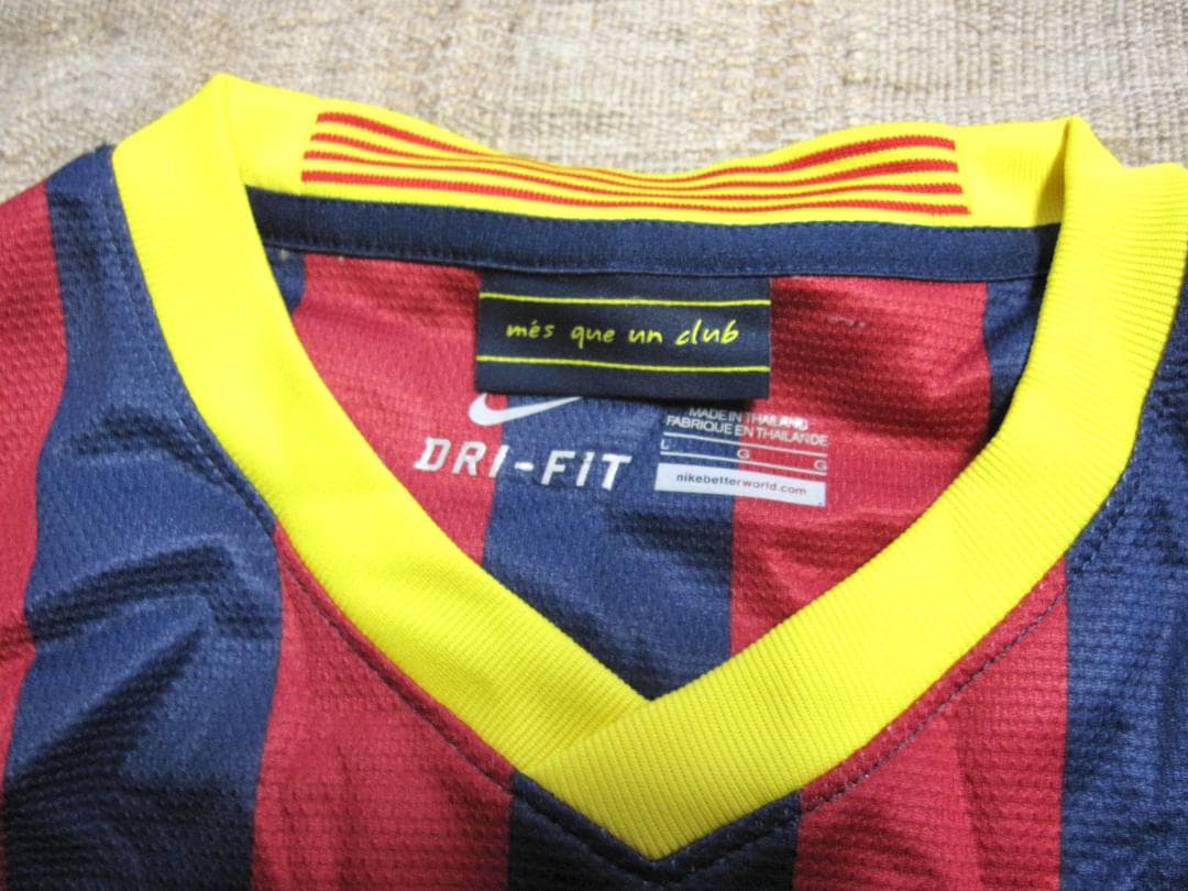 メッシ FCバルセロナ 10番 サッカーシャツ ユニフォーム