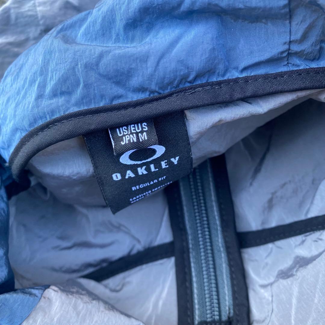 00s OAKLEY 短丈 nylon jacket y2k テック系 人気