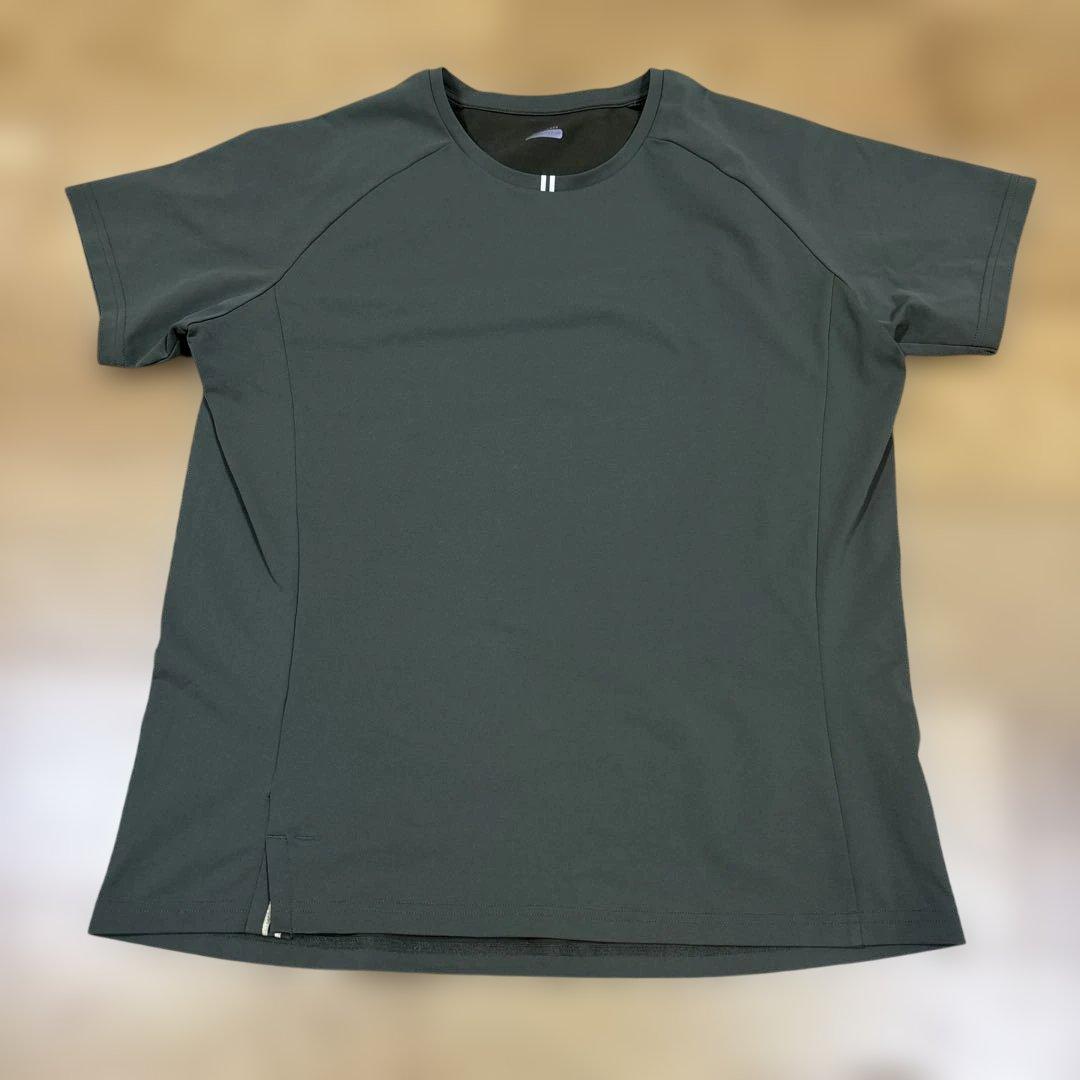 【美品✨】テニス ウエア テネス TENEZ ムーンテック カーキ L