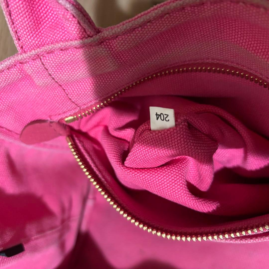 PRADA カナパトート S ピンク 使用感あり