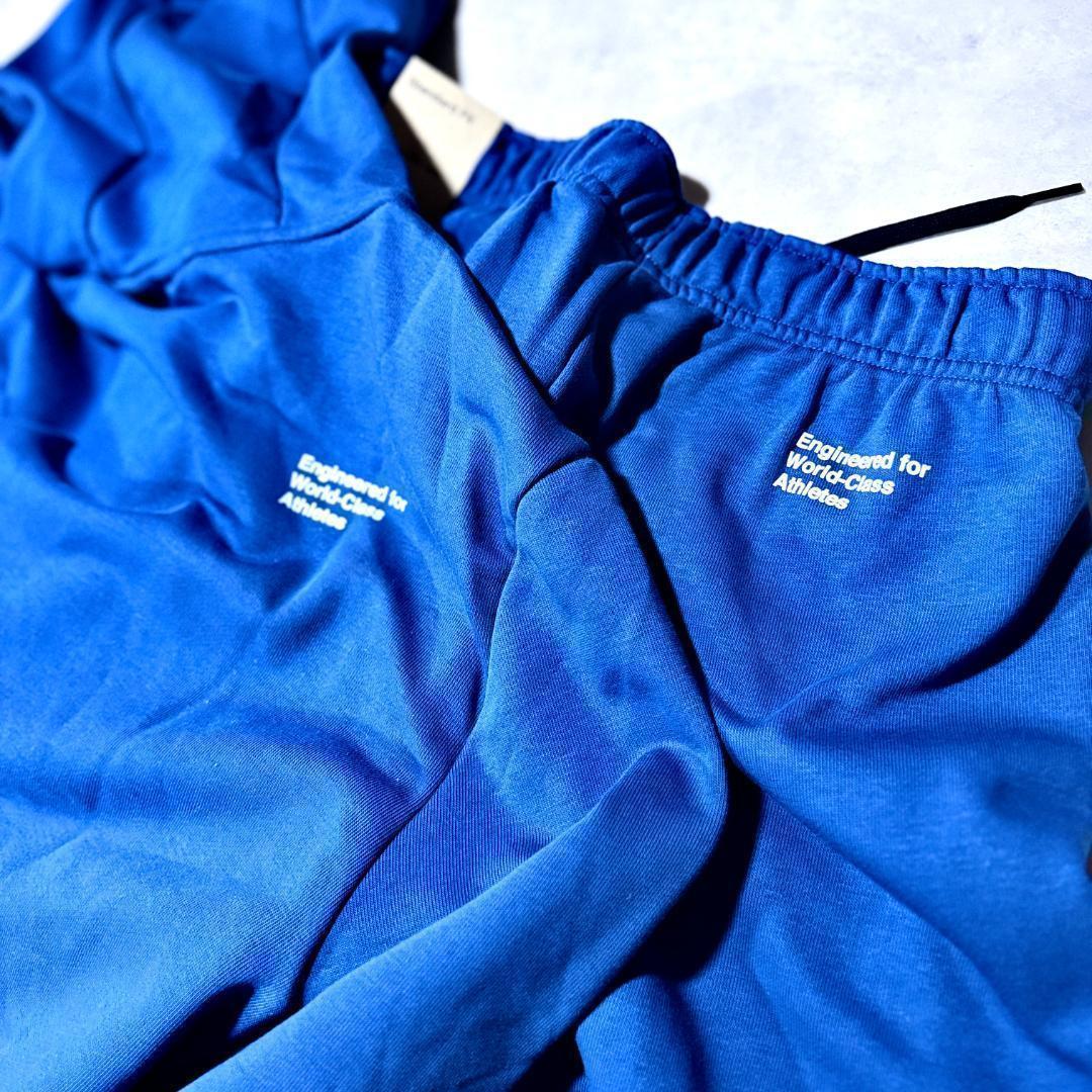 新品 Lsize ナイキ 上下セットアップ パーカー ジョガーパンツ 青