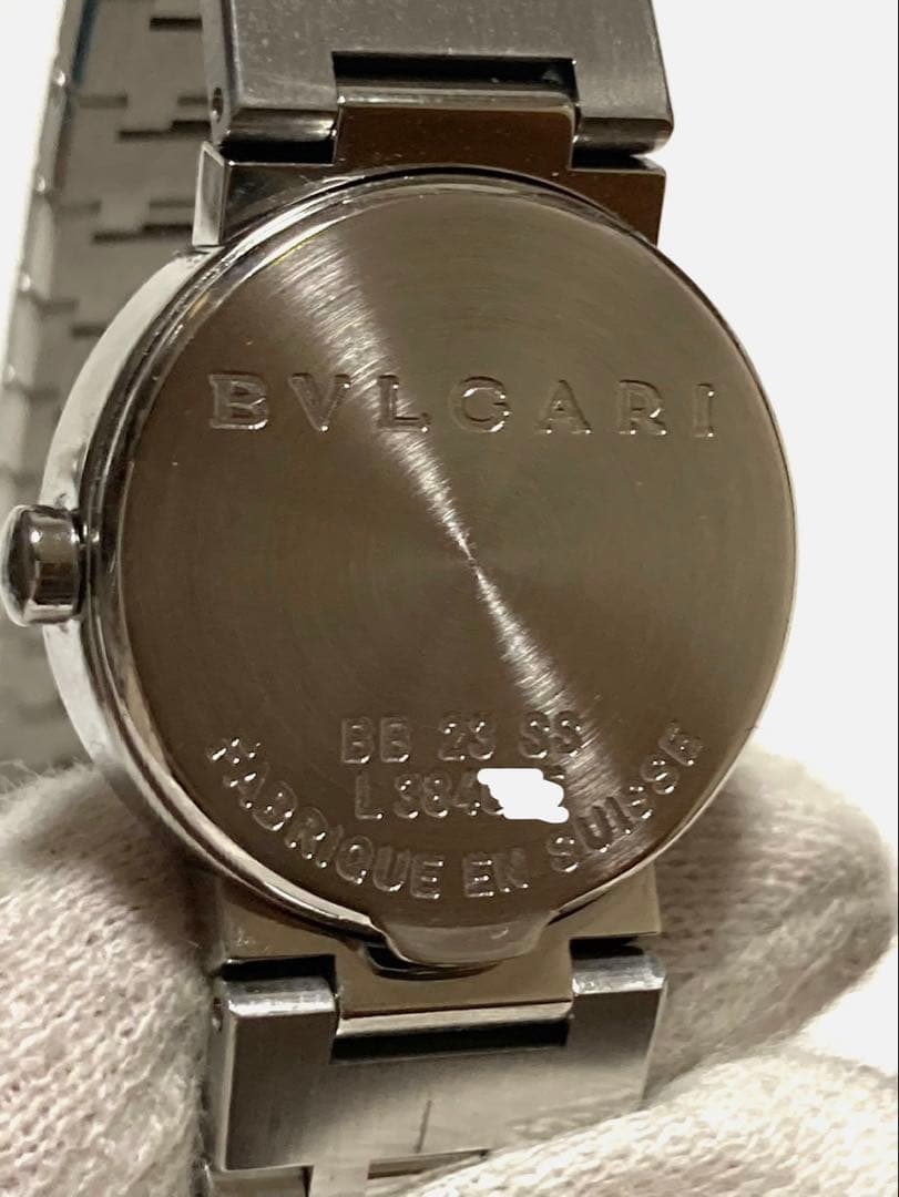 2コマ追加　BVLGARI ブルガリ　BB23SS ロゴ有り　レディース腕時計