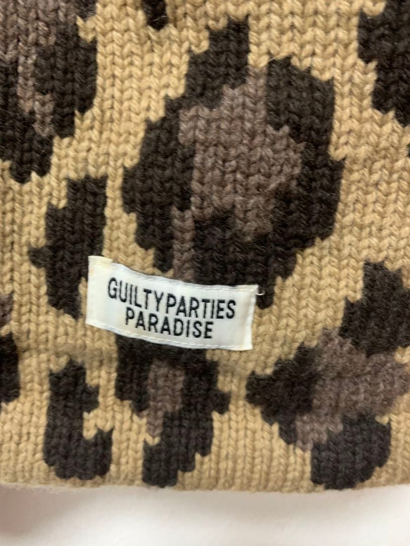 トップス WACKOMARIA LEOPARD CARDIGAN