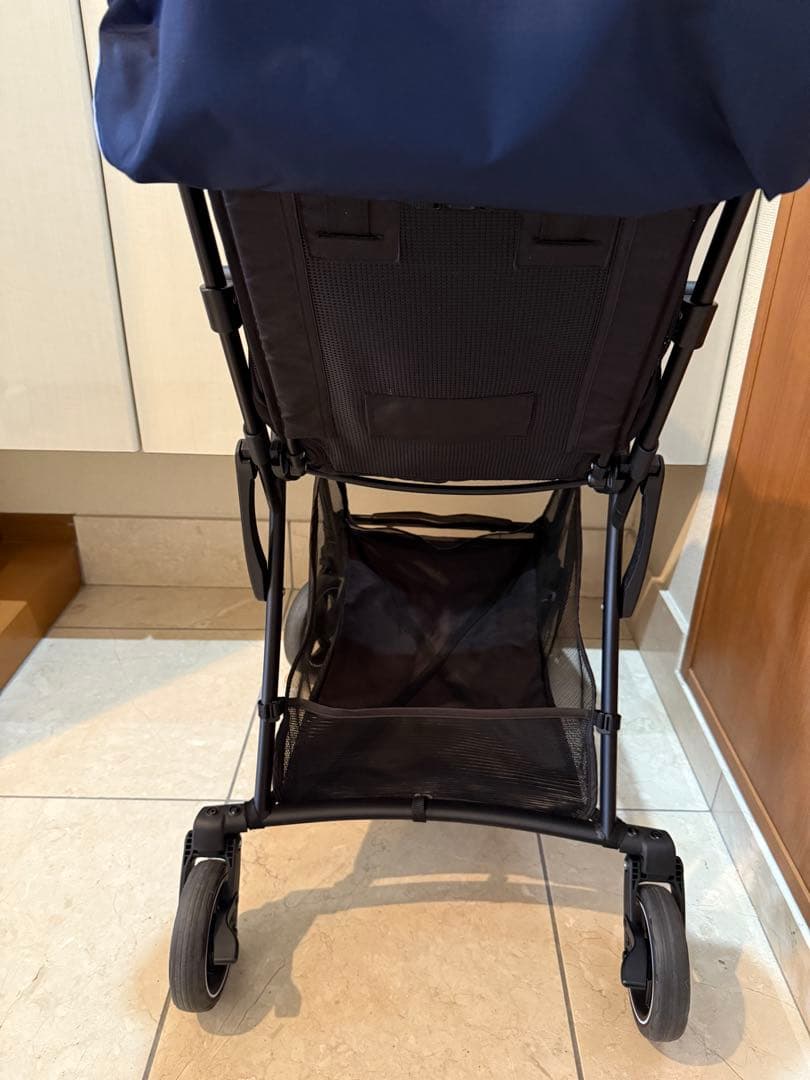 ピジョン ビングル BB2 ネイビー　軽量B型ベビーカー　説明書付き