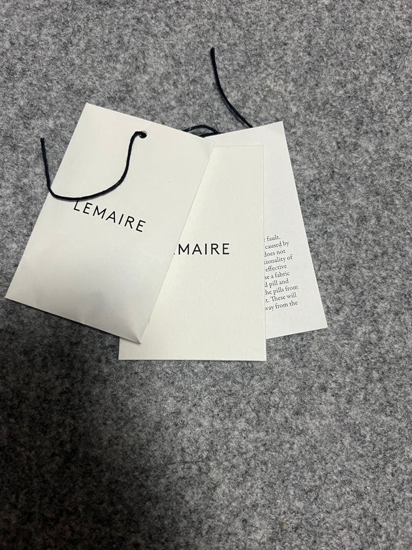 LEMAIRE WRAP COAT 24AW 「XXS」