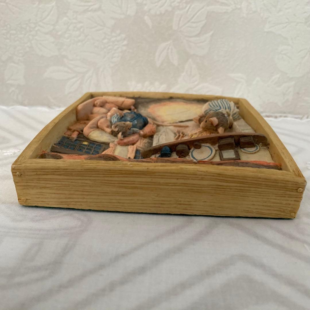 2/8 ブランブリーヘッジ 立体 壁掛け　のばらの村のものがたり　ジルバークレム