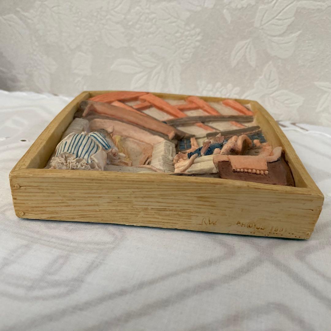 2/8 ブランブリーヘッジ 立体 壁掛け　のばらの村のものがたり　ジルバークレム