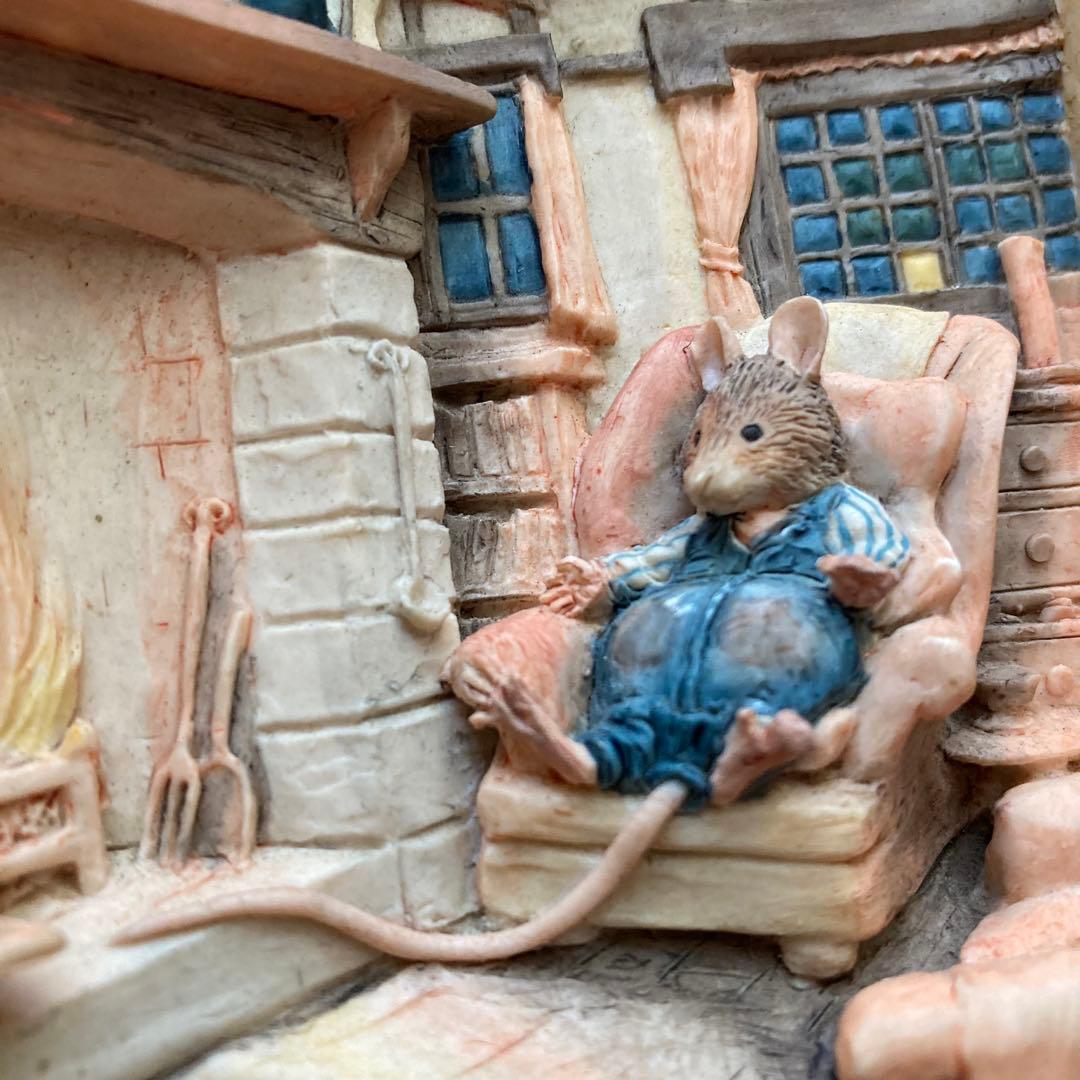 2/8 ブランブリーヘッジ 立体 壁掛け　のばらの村のものがたり　ジルバークレム