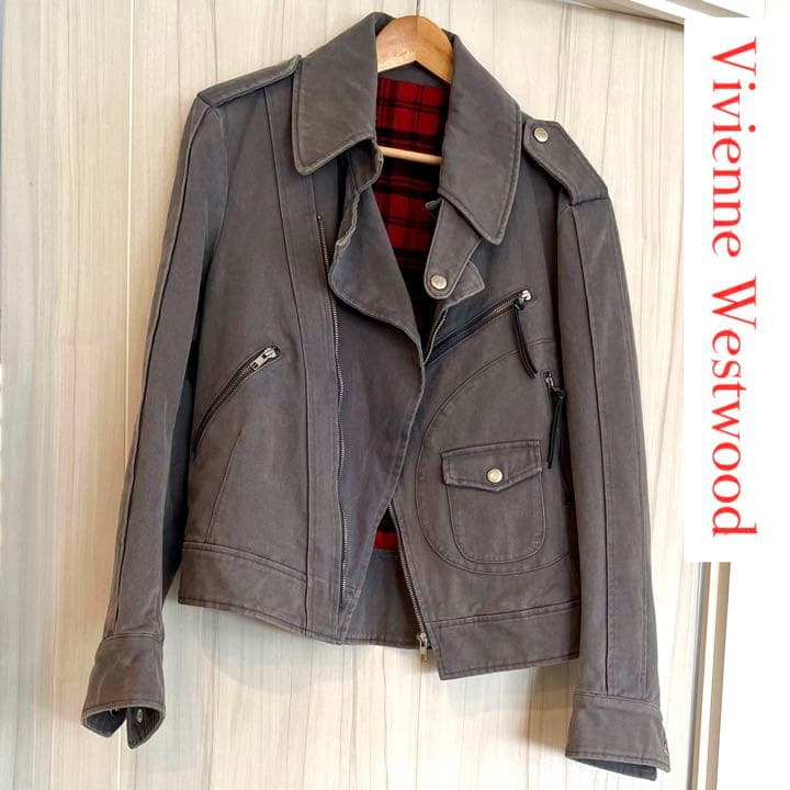 テミス様用　Vivienne Westwood デニムライダースジャケット