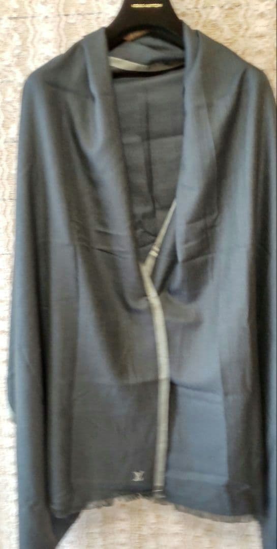 ルイ・ヴィトン✨️ウール・カシミヤ・シルク グレー ストール