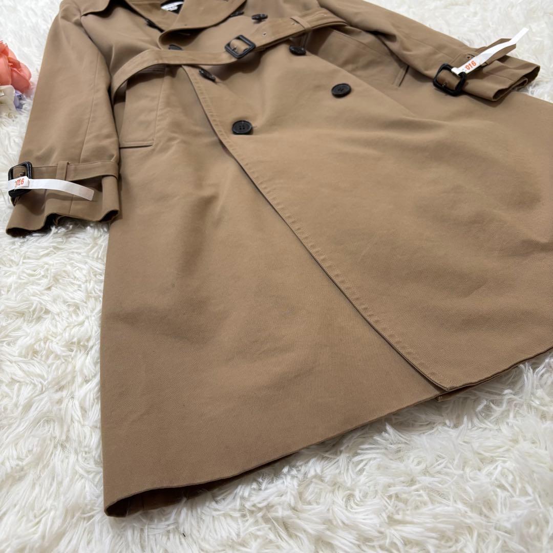 クリーニング済　ハイク　サイズ3 トレンチコート　ベルテッド　ライナー付