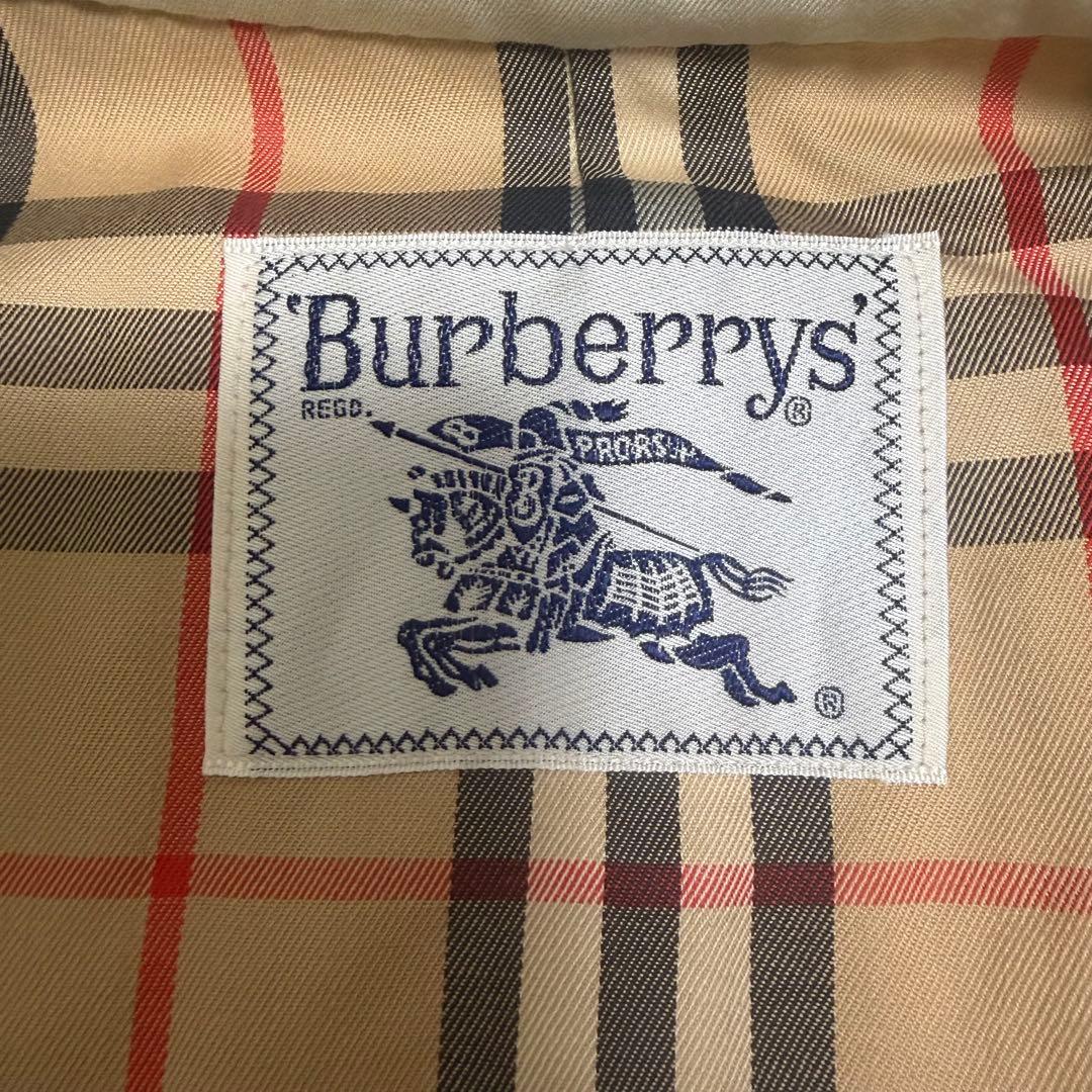 Burberry バーバリー ベージュ トレンチコート ステンカラー チェック