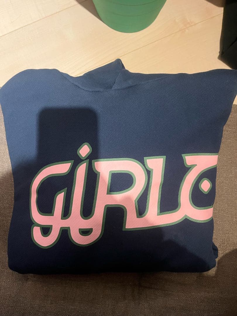 LIFEMANIA パーカー　S ネイビー