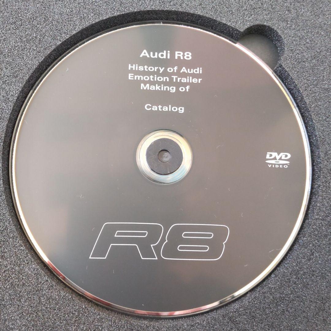 美品2007年4月、Audi R8 カタログ71ページ+DVD