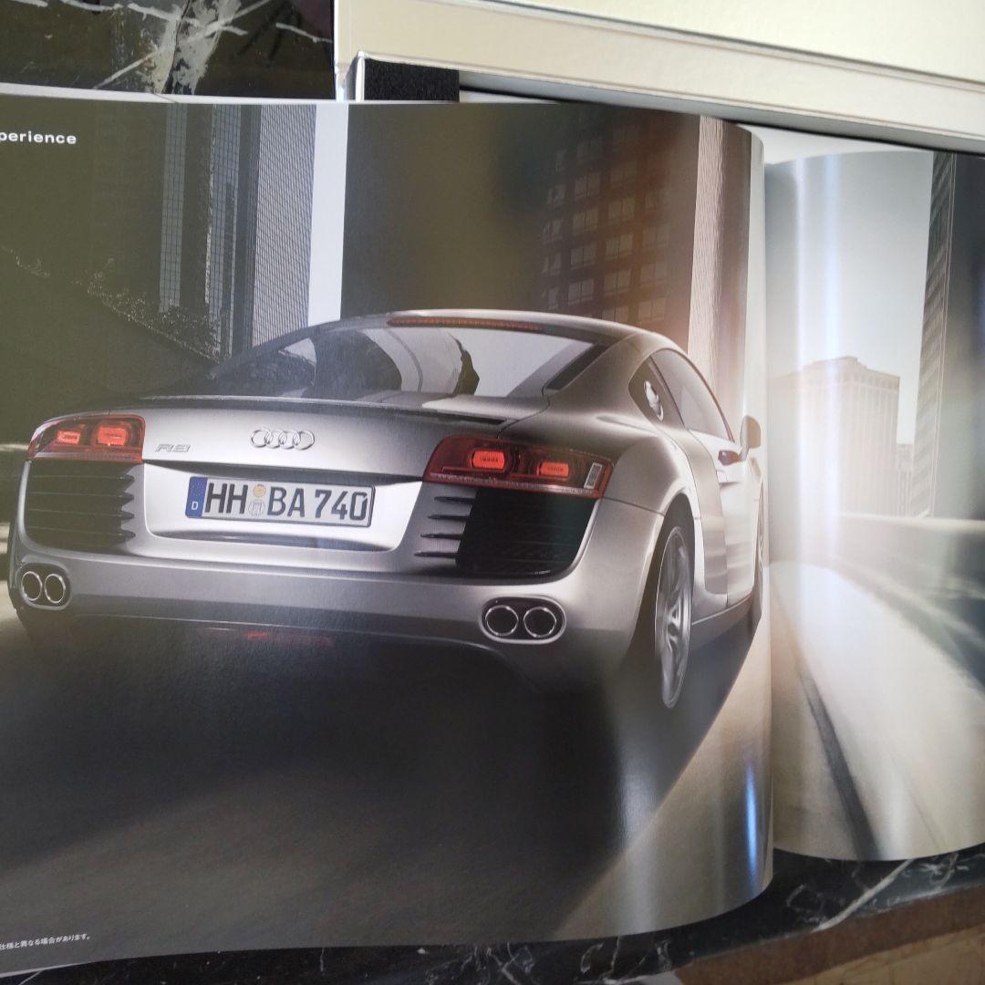 美品2007年4月、Audi R8 カタログ71ページ+DVD