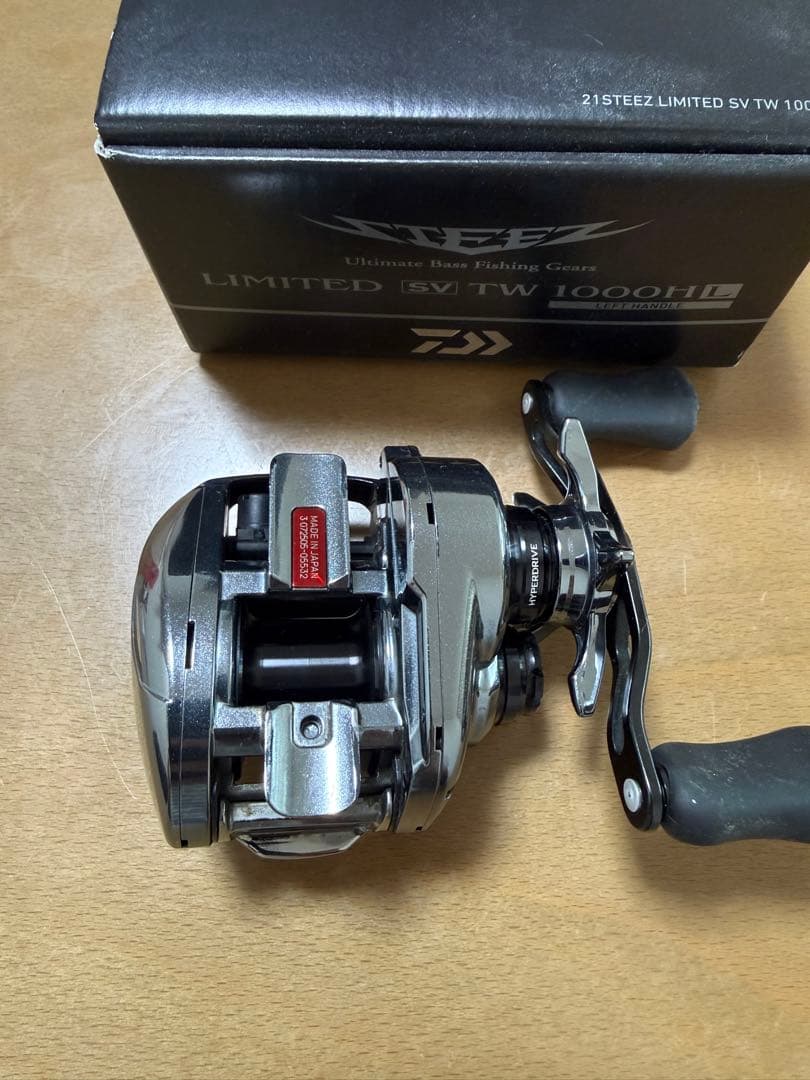 21スティーズリミテッドSV TW 1000H ベイトリール