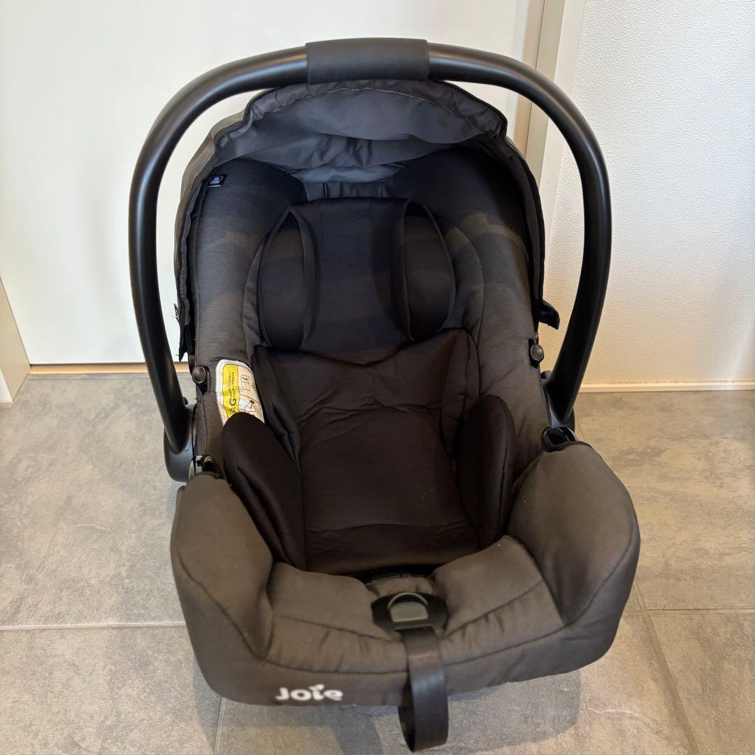【8/31まで値下げ】Joie ベビーカー・チャイルドシートセット グレー