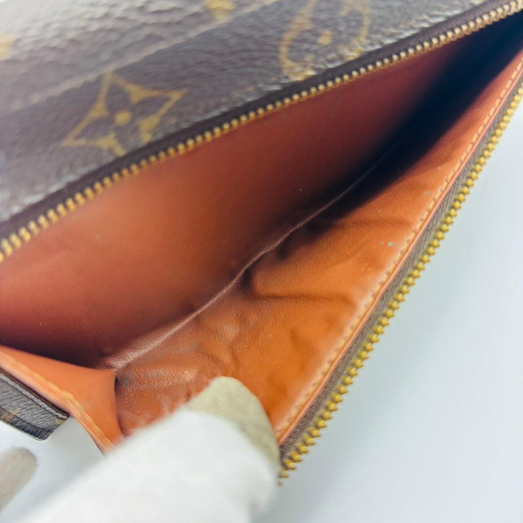 ルイヴィトン　ポルトフォイユ　三つ折り　財布　モノグラム　ウジェニ　リペア品