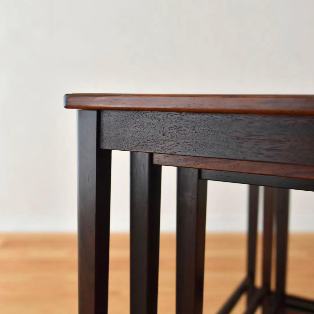 Bruksbo ノルウェー　ローズウッド　ネストテーブル